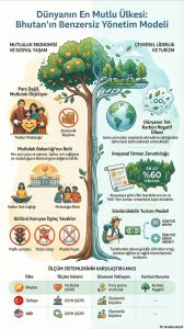 Bhutan sistemi dikkat çekti: Parayı değil mutluluğu ölçüyor